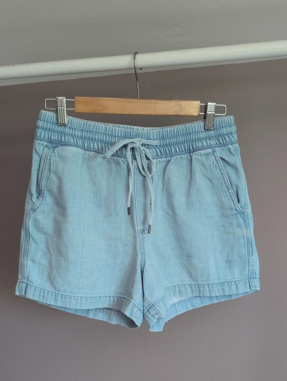 Gap Denim Drawstring Pull On Shorts
